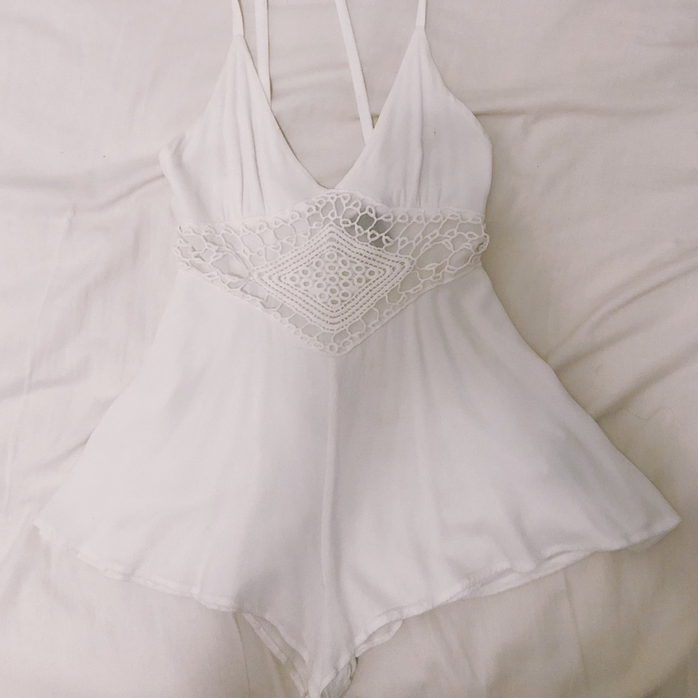 White romper